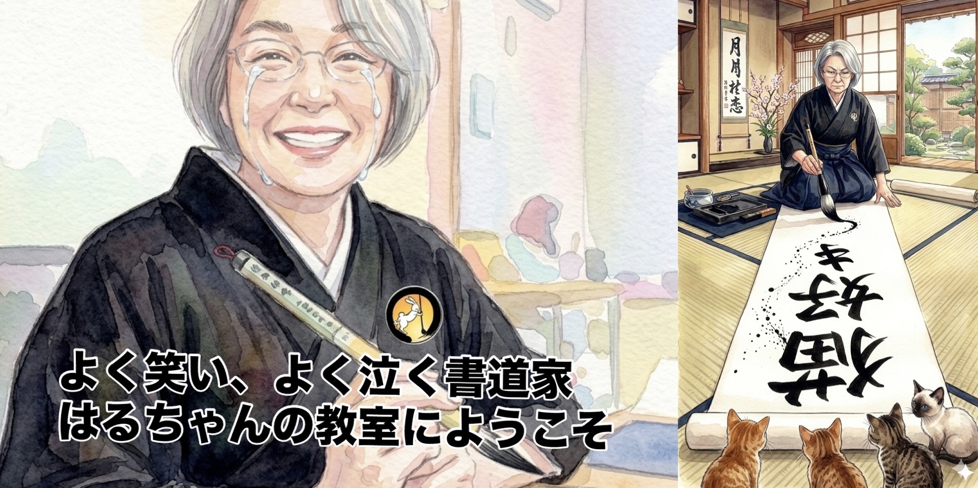 松阪市の習字教室月兎の様子オンライン講座もありブログ毎日更新中！