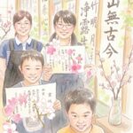 生徒が成長する姿日本習字月兎教室の春