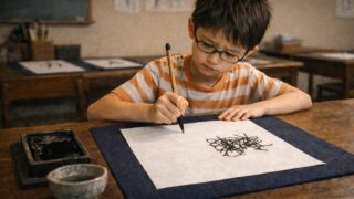 字が苦手な少年が料理長のお品書きを任され話