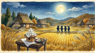 松阪市奥香肌峡の小さな泥棒祭り月夜の晩に小さな泥棒が現れた